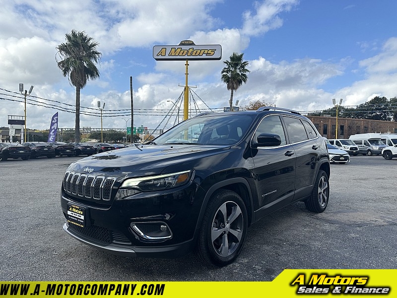 Used 2020  Jeep Cherokee 4d SUV FWD Limited 2.4L at A Motors Sales & Finance near San Antonio, TX