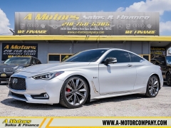 Used 2018 INFINITI Q60 2d Coupe RWD 3.0t Red Sport 400 at A Motors Sales & Finance near San Antonio, TX