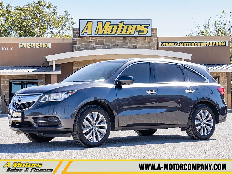 Used 2014  Acura MDX 4d SUV FWD Tech at A Motors Sales & Finance near San Antonio, TX