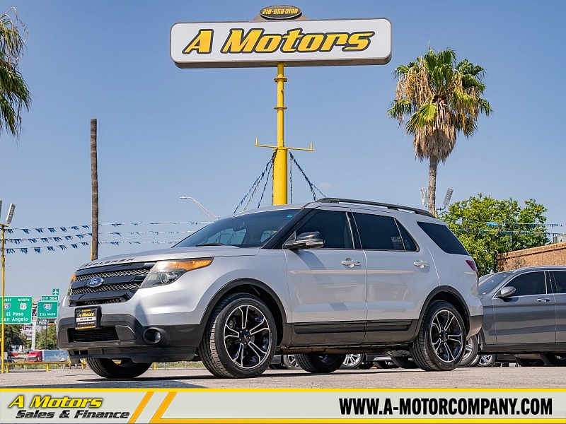 Used 2015  Ford Explorer 4d SUV 4WD Sport at A Motors Sales & Finance near San Antonio, TX