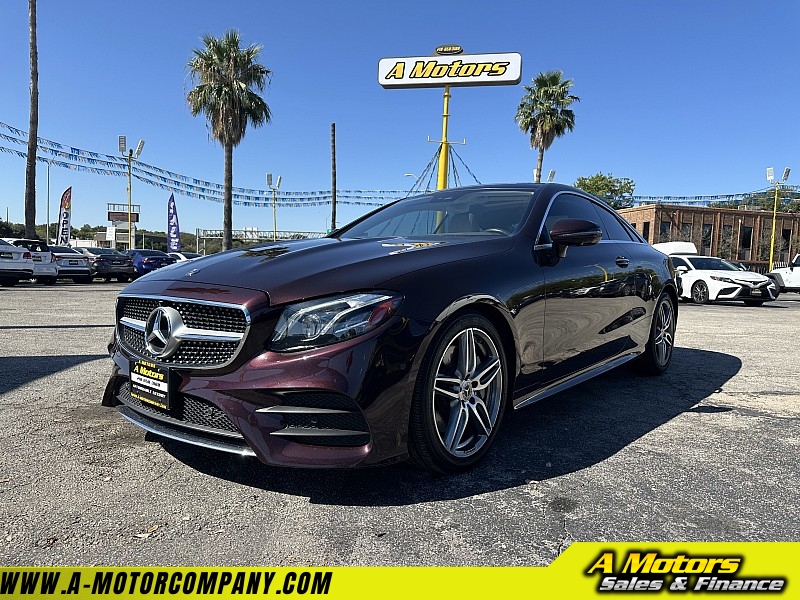 Used 2019  Mercedes-Benz E-Class 2d Coupe E450 at A Motors Sales & Finance near San Antonio, TX