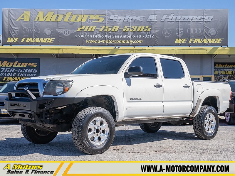 Used 2008  Toyota Tacoma 2WD D-Cab PreRunner Shortbed at A Motors Sales & Finance near San Antonio, TX