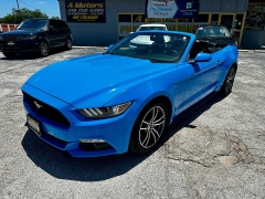 Used 2017 Ford Mustang 2d Convertible EcoBoost Premium at A Motors Sales & Finance near San Antonio, TX