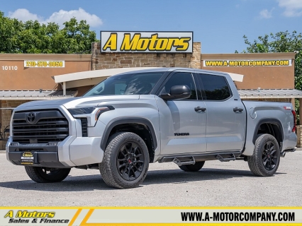 Used 2023 Toyota Tundra 4WD SR5 CrewMax 5.5ft Bed at A Motors Sales & Finance near San Antonio, TX