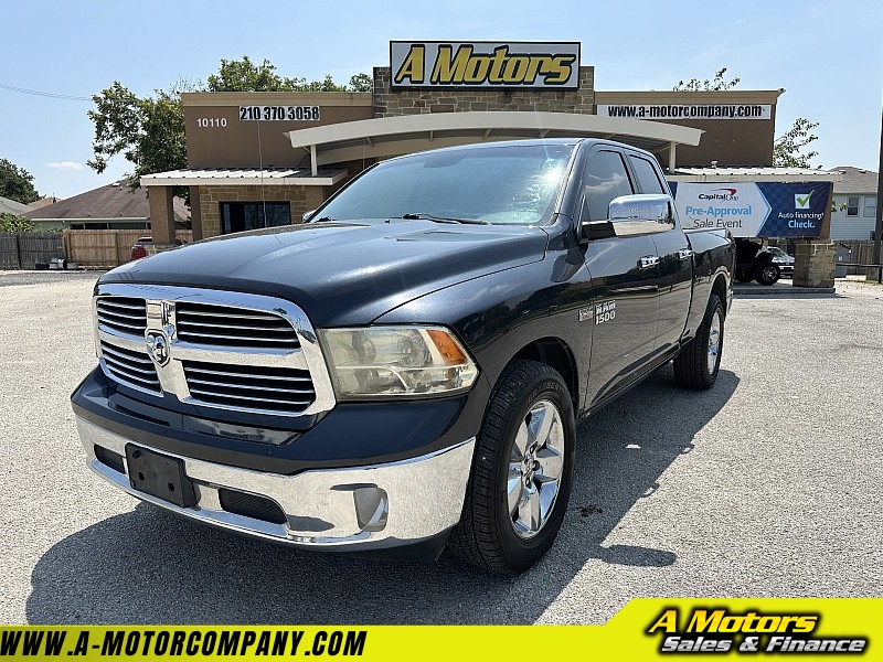 Used 2013  Ram 1500 2WD Quad Cab SLT at A Motors Sales & Finance near San Antonio, TX