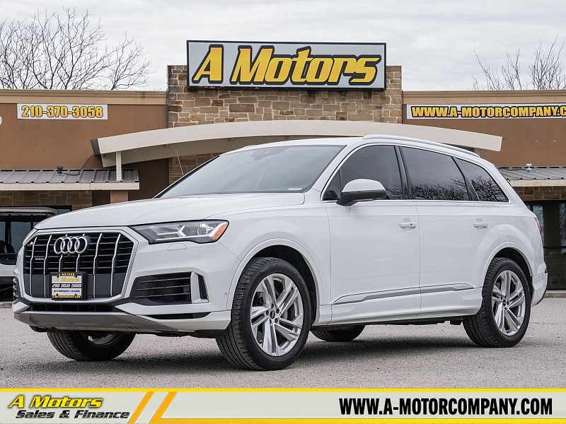 Used 2021  Audi Q7 Premium Plus 55 TFSI quattro at A Motors Sales & Finance near San Antonio&comma; TX