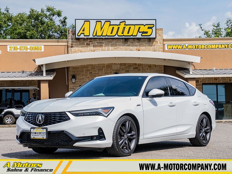 Used 2023 Acura Integra CVT w/A-Spec Technology Package at A Motors Sales & Finance near San Antonio, TX