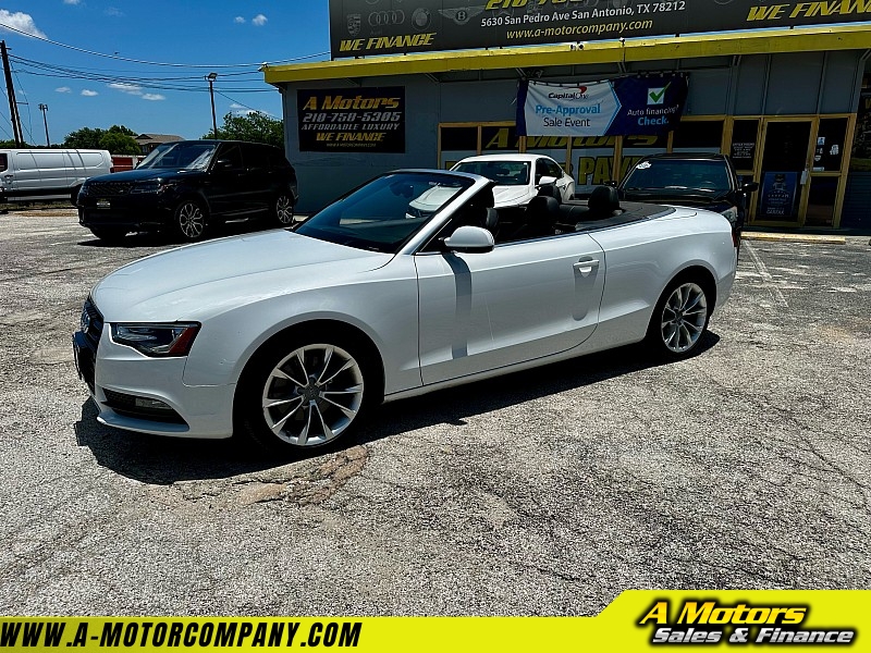 Used 2014 Audi A5 2d Conv 2.0T Quattro Premium+ at A Motors Sales & Finance near San Antonio, TX