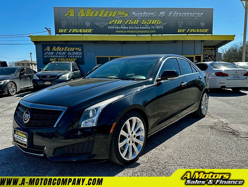 Used 2014  Cadillac ATS 4d Sedan 3.6L Luxury at A Motors Sales & Finance near San Antonio, TX