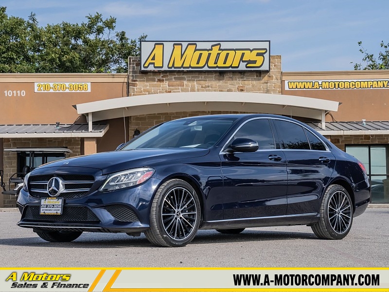 Used 2019  Mercedes-Benz C-Class 4d Sedan C300 at A Motors Sales & Finance near San Antonio, TX