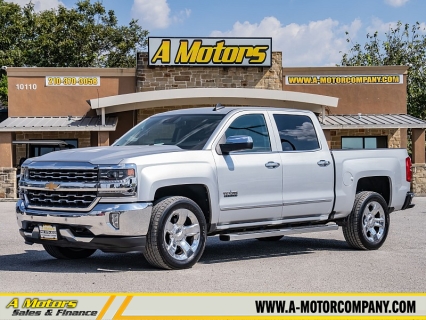 Used 2018 Chevrolet Silverado 1500 4WD Crew Cab LTZ at A Motors Sales & Finance near San Antonio, TX
