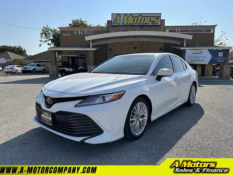 Used 2018  Toyota Camry 4d Sedan XLE at A Motors Sales & Finance near San Antonio, TX