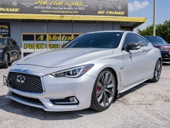 Used 2018 INFINITI Q60 2d Coupe RWD 3.0t Red Sport 400 at A Motors Sales & Finance near San Antonio, TX