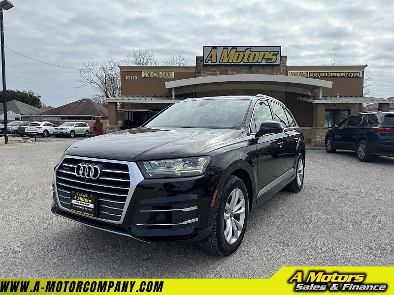 Used 2019  Audi Q7 4d SUV 3.0T Quattro SE Premium Plus at A Motors Sales & Finance near San Antonio, TX