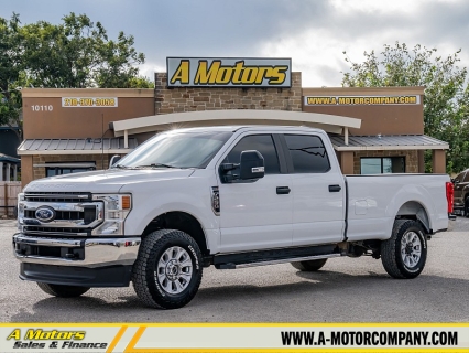 Used 2022 Ford Super Duty F-250 4WD XL Crew Cab SRW 6.75' Box at A Motors Sales & Finance near San Antonio, TX