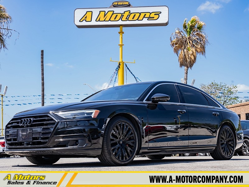 Used 2019  Audi A8 4d Sedan 3&period;0T Quattro L at A Motors Sales & Finance near San Antonio&comma; TX