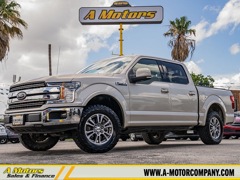 Used 2018  Ford F-150 2WD SuperCrew Lariat 5 1&sol;2 at A Motors Sales & Finance near San Antonio&comma; TX