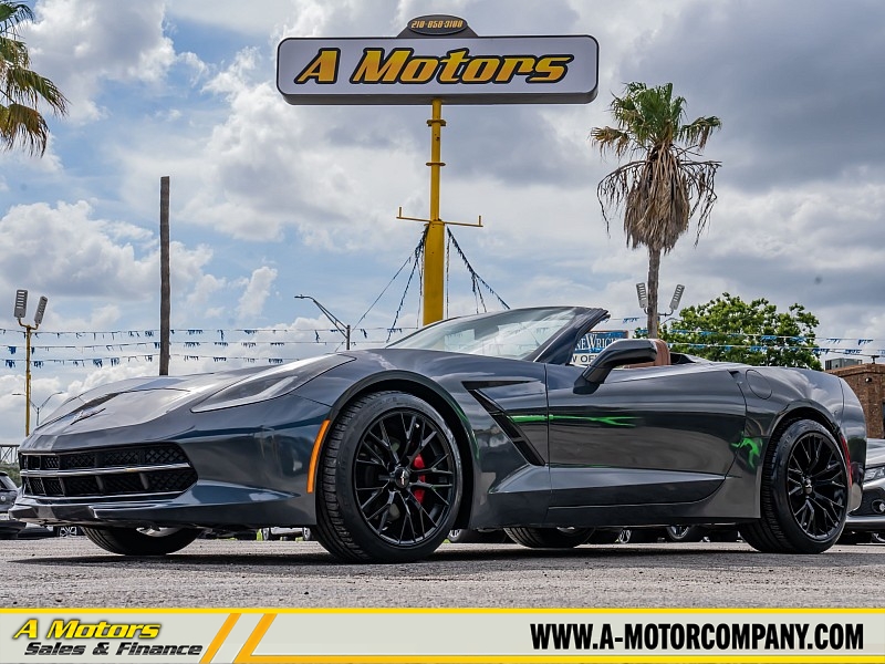 Used 2014  Chevrolet Corvette 2d Convertible Stingray 3LT at A Motors Sales & Finance near San Antonio&comma; TX