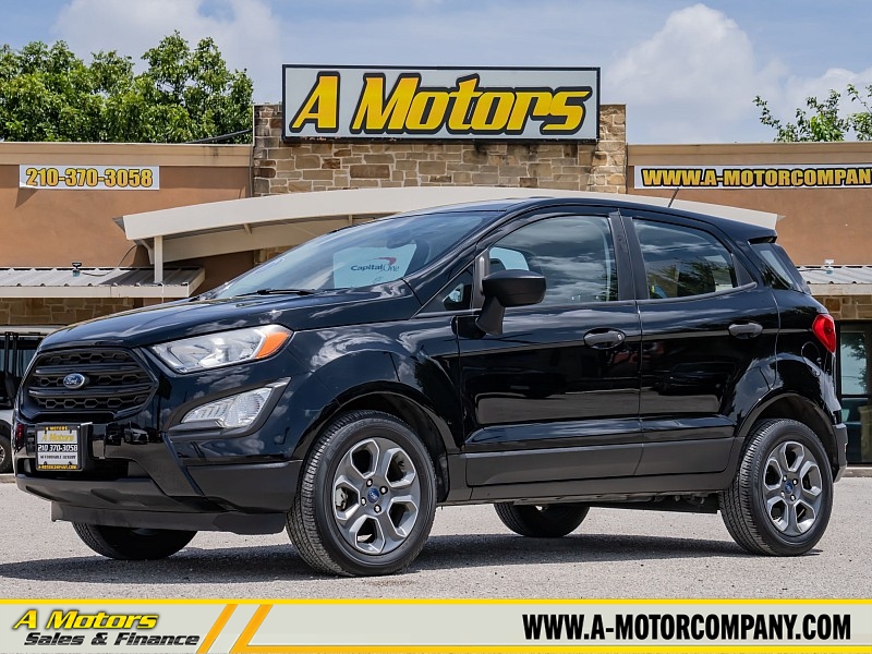 Used 2020  Ford EcoSport 4d SUV FWD S at A Motors Sales & Finance near San Antonio&comma; TX