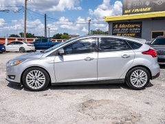 Used 2017 Ford Focus 4d Hatchback Titanium at A Motors Sales & Finance near San Antonio, TX