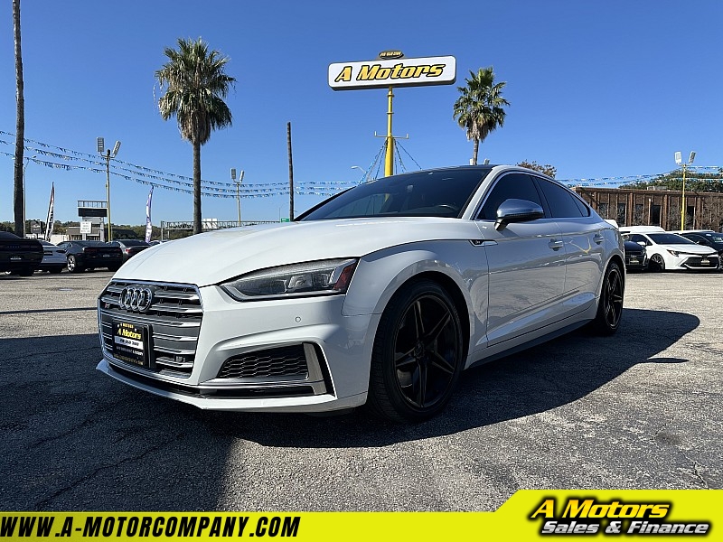 Used 2018  Audi S5 4d Sportback 3.0T Quattro Premium Plus at A Motors Sales & Finance near San Antonio, TX