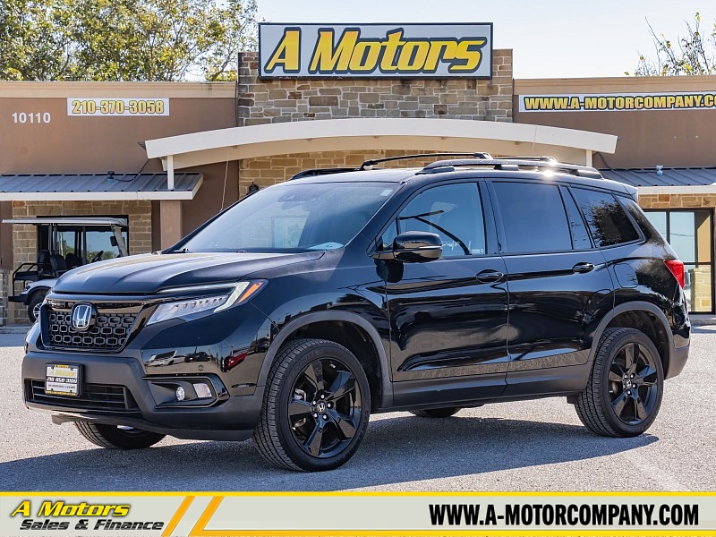 Used 2019  Honda Passport 4d SUV AWD Elite at A Motors Sales & Finance near San Antonio, TX