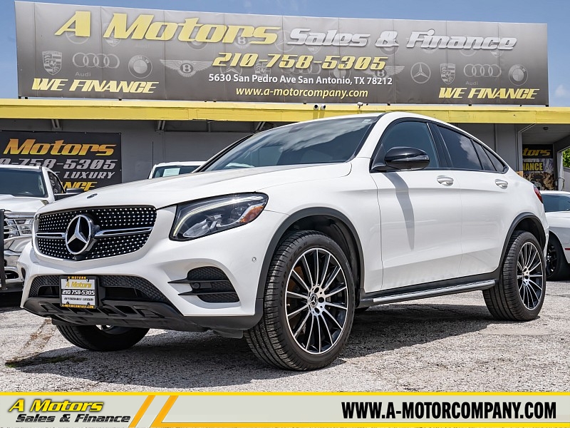 Used 2019  Mercedes-Benz GLC-Class 4d SUV Coupe GLC300 4matic at A Motors Sales & Finance near San Antonio&comma; TX