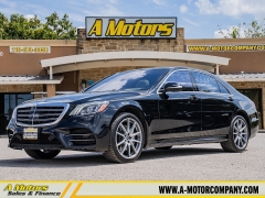 Used 2019  Mercedes-Benz S-Class 4d Sedan S560 at A Motors Sales & Finance near San Antonio&comma; TX