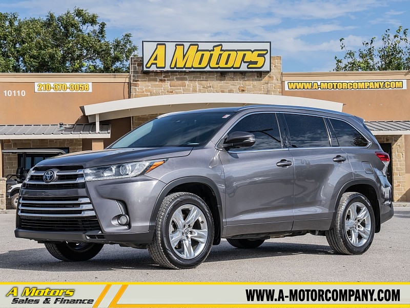 Used 2017  Toyota Highlander 4d SUV AWD Limited at A Motors Sales & Finance near San Antonio, TX