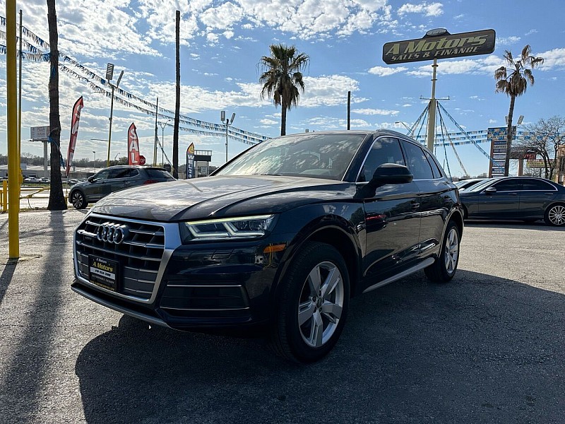 Used 2019  Audi Q5 4d SUV 2.0T Quattro Premium Plus at A Motors Sales & Finance near San Antonio, TX