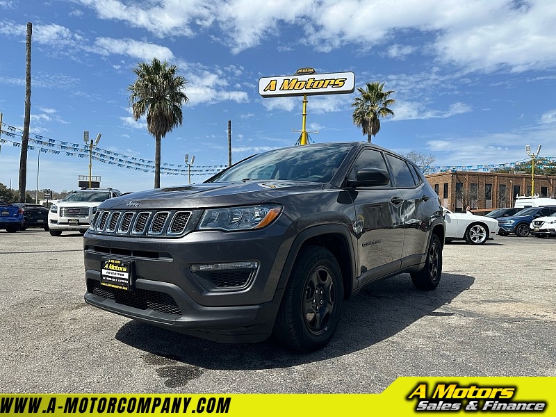 Used 2020  Jeep Compass 4d SUV FWD Sport at A Motors Sales & Finance near San Antonio, TX