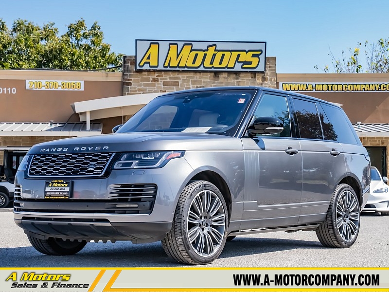 Used 2019  Land Rover Range Rover 4d SUV 3&period;0L SC HSE at A Motors Sales & Finance near San Antonio&comma; TX