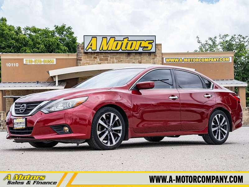 Used 2016  Nissan Altima 4d Sedan 2&period;5L SR at A Motors Sales & Finance near San Antonio&comma; TX