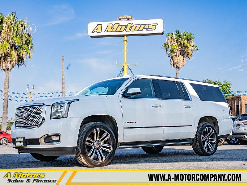 Used 2017  GMC Yukon XL 4d SUV 4WD Denali at A Motors Sales & Finance near San Antonio, TX