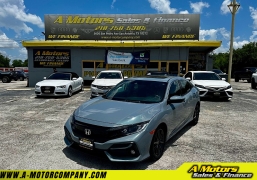 Used 2021 Honda Civic Hatchback EX CVT at A Motors Sales & Finance near San Antonio, TX