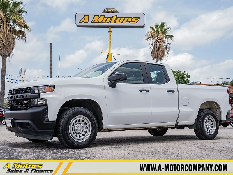 Used 2021  Chevrolet Silverado 1500 2WD Double Cab 147" Work Truck at A Motors Sales & Finance near San Antonio&comma; TX