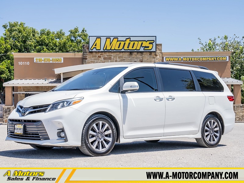 Used 2020  Toyota Sienna 4d Wagon FWD Limited Premium 7-Passenger at A Motors Sales & Finance near San Antonio&comma; TX