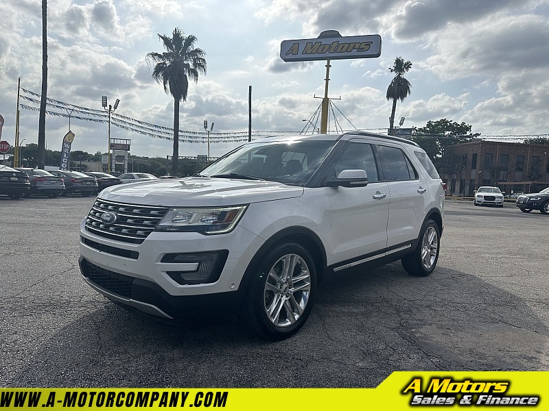 Used 2017  Ford Explorer 4d SUV FWD Limited at A Motors Sales & Finance near San Antonio, TX