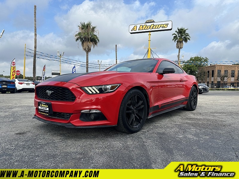 Used 2016  Ford Mustang 2d Fastback EcoBoost Premium at A Motors Sales & Finance near San Antonio, TX