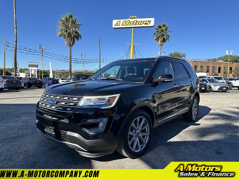 Used 2017  Ford Explorer 4d SUV FWD Limited at A Motors Sales & Finance near San Antonio, TX