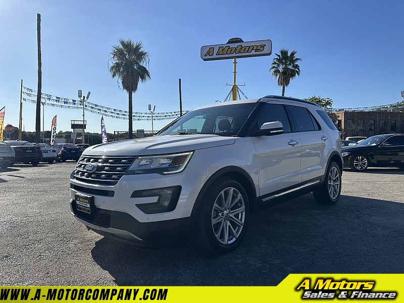 Used 2016  Ford Explorer 4d SUV FWD Limited at A Motors Sales & Finance near San Antonio, TX