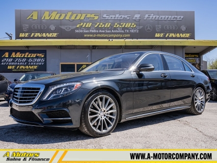 Used 2015 Mercedes-Benz S-Class 4d Sedan S550 at A Motors Sales & Finance near San Antonio, TX