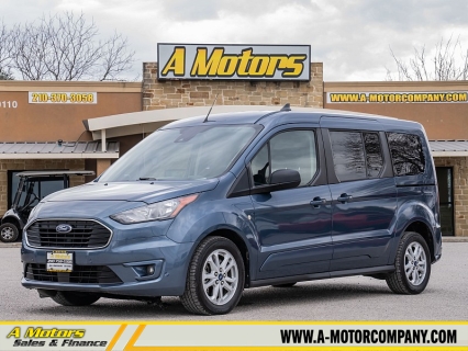 Used 2022 Ford Transit Connect Wagon XLT LWB w/Rear Liftgate at A Motors Sales & Finance near San Antonio, TX