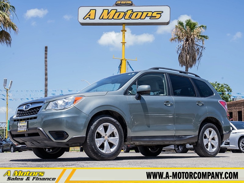 Used 2015  Subaru Forester 4d SUV i Premium CVT at A Motors Sales & Finance near San Antonio&comma; TX