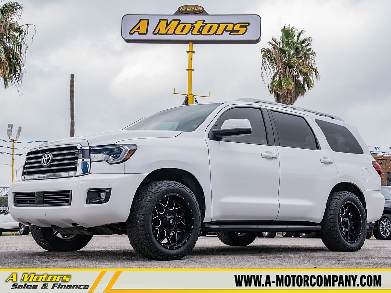 Used 2019  Toyota Sequoia 4d SUV 4WD SR5 at A Motors Sales & Finance near San Antonio&comma; TX