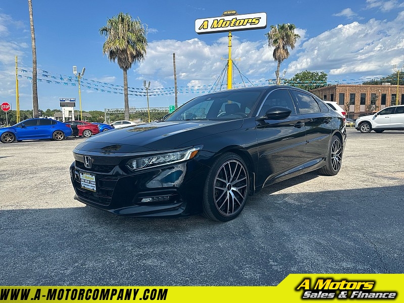Used 2020  Honda Accord Sedan 4d Sport 1.5L CVT at A Motors Sales & Finance near San Antonio, TX