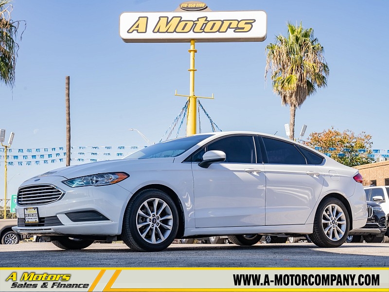 Used 2017  Ford Fusion 4d Sedan SE 1.5L EcoBoost at A Motors Sales & Finance near San Antonio, TX