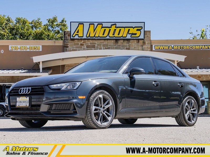 Used 2019  Audi A4 4d Sedan Premium at A Motors Sales & Finance near San Antonio&comma; TX