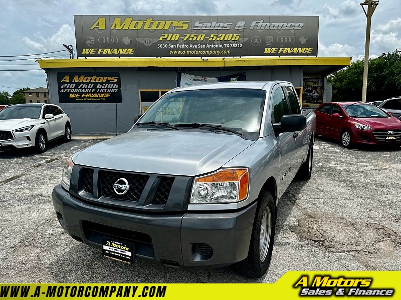 Used 2008 Nissan Titan 2WD Crew Cab SE FFV at A Motors Sales & Finance near San Antonio, TX