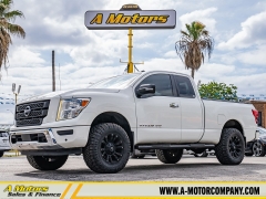 Used 2020  Nissan Titan 4x2 King Cab SV at A Motors Sales & Finance near San Antonio&comma; TX